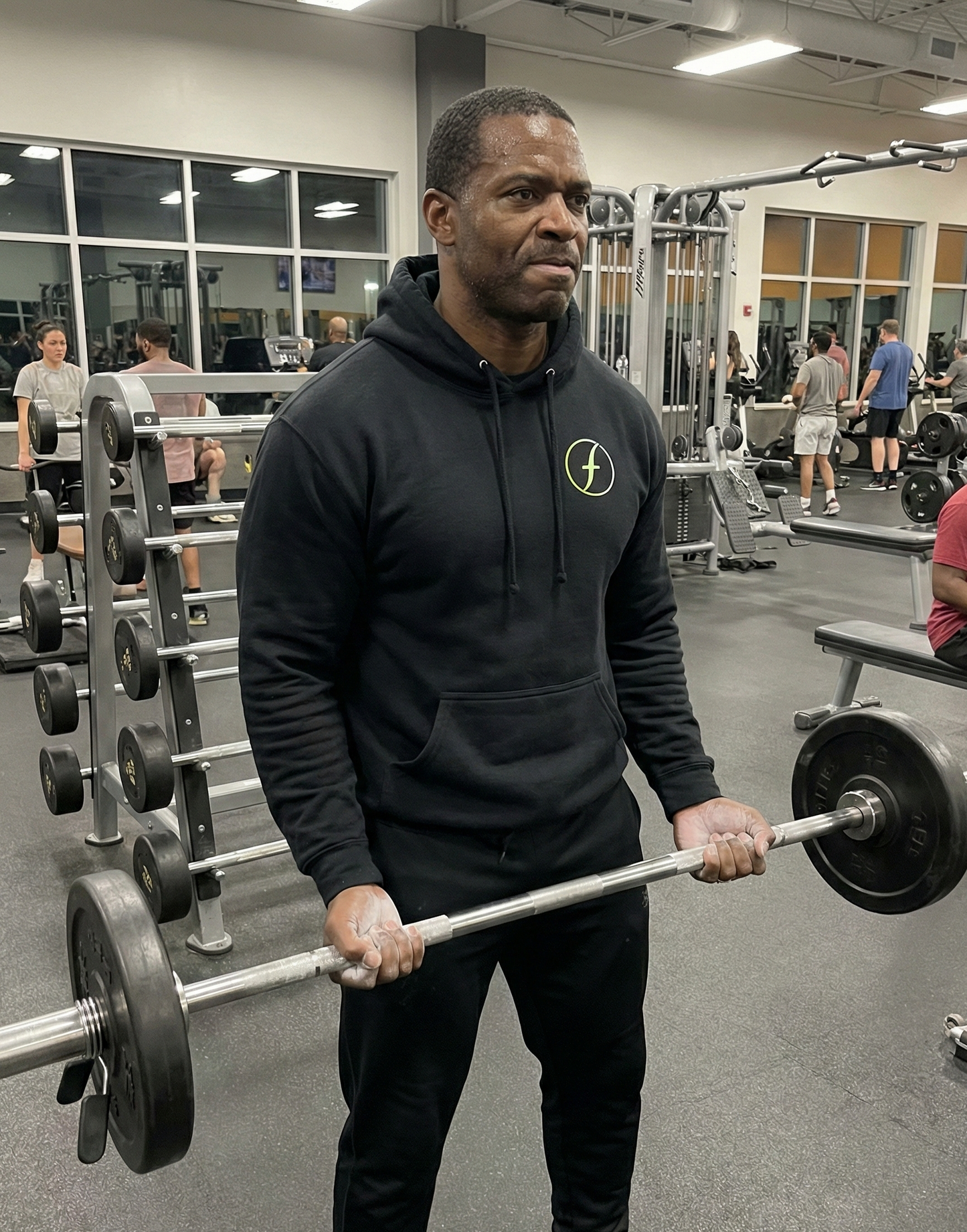 Fit Force Signature Hoodie – Premium Athletic Streetwear for Men  | Gym, Lifestyle & Recovery Essential