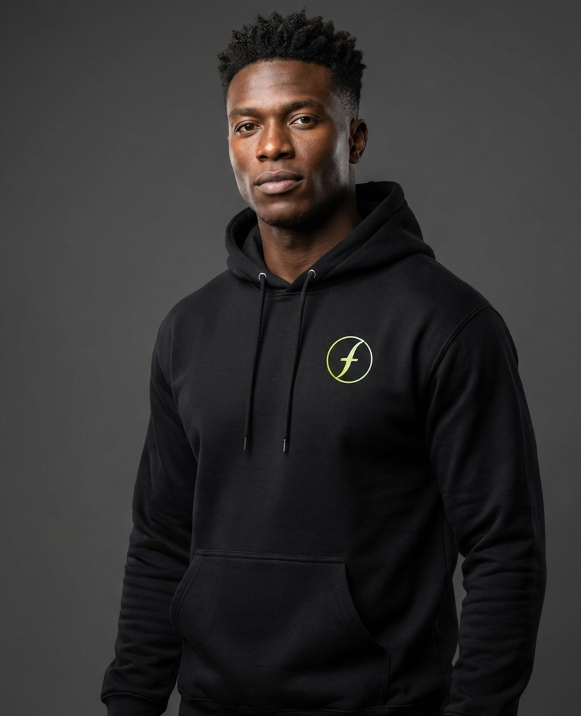 Fit Force Signature Hoodie – Premium Athletic Streetwear for Men  | Gym, Lifestyle & Recovery Essential